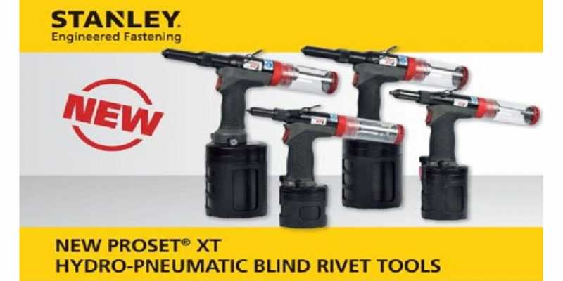 New Pop Avdel XT rivet tools