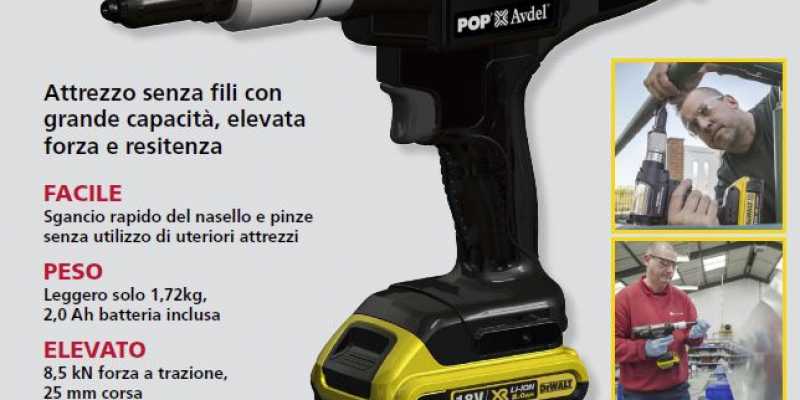 Rivettatrice a batteria PB 2500